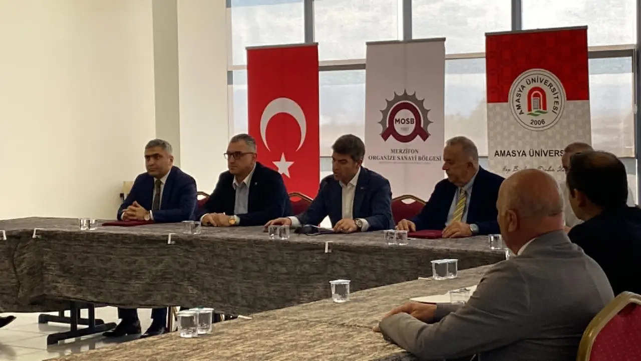 Merzifon OSB Meslek Yüksekokulu toplantısı